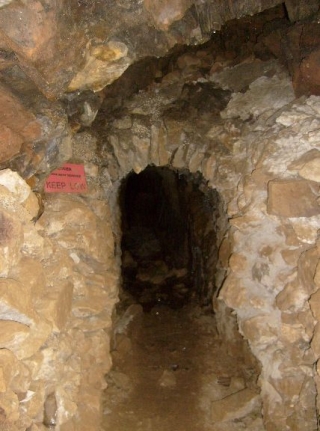  L'un des tunnels à explorer 